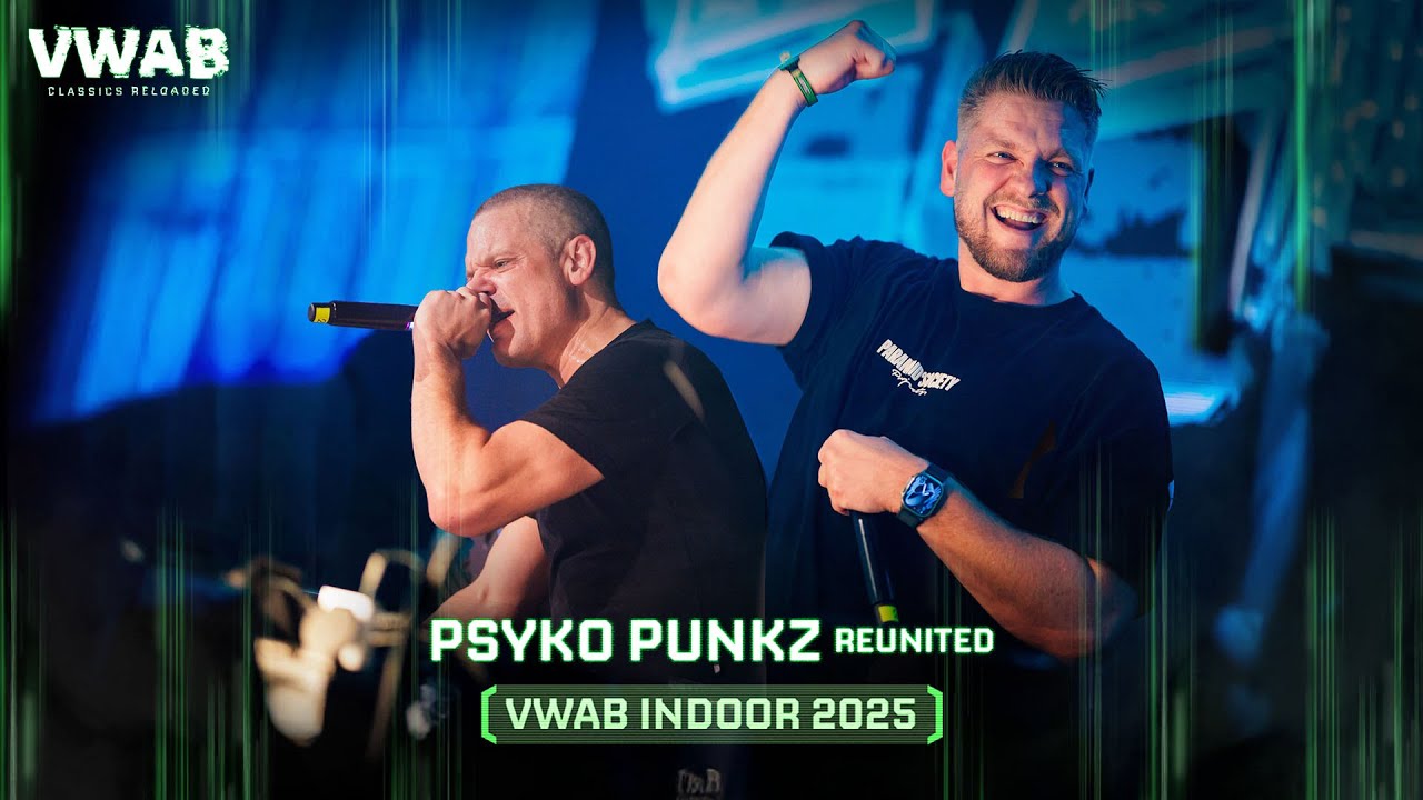 Sfeerbeeld bij Psyko Punkz ‘Reunited’ | Vroeger Was Alles Beter 2025 (Hardstyle Classics)
